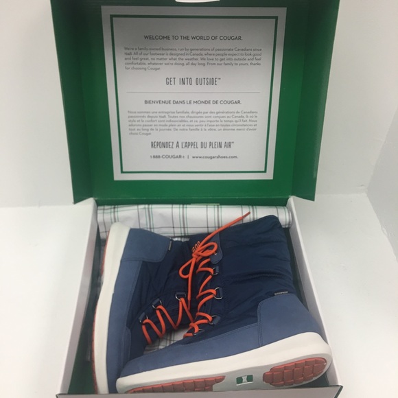 Cougar Blue and Orange Winter Boots - Picture 8 of 8